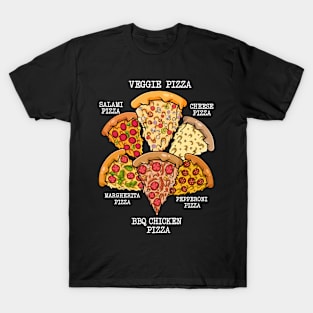 Pizza Connoisseur Italian Pizza Lover American Pizza T-Shirt